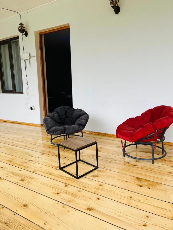 Guesthouse Alpenrose メスティア エクステリア 写真
