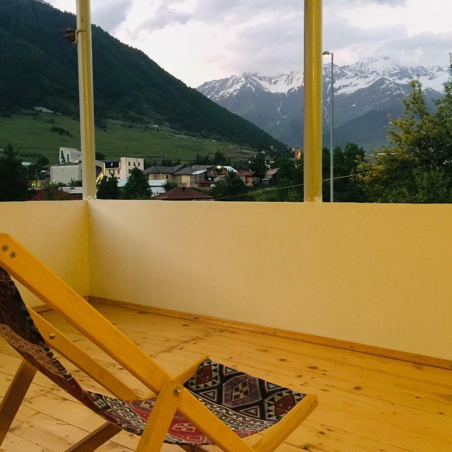 Guesthouse Alpenrose メスティア エクステリア 写真